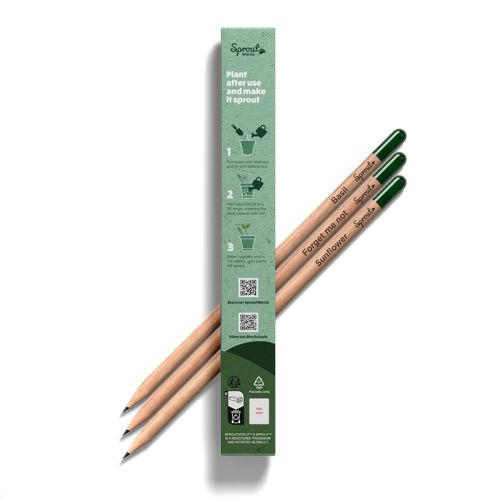 Sprout-Verpackung mit 3 Bleistiften - Bild 2